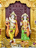 Bhagwan Shri Krishna and Shri Radhaji